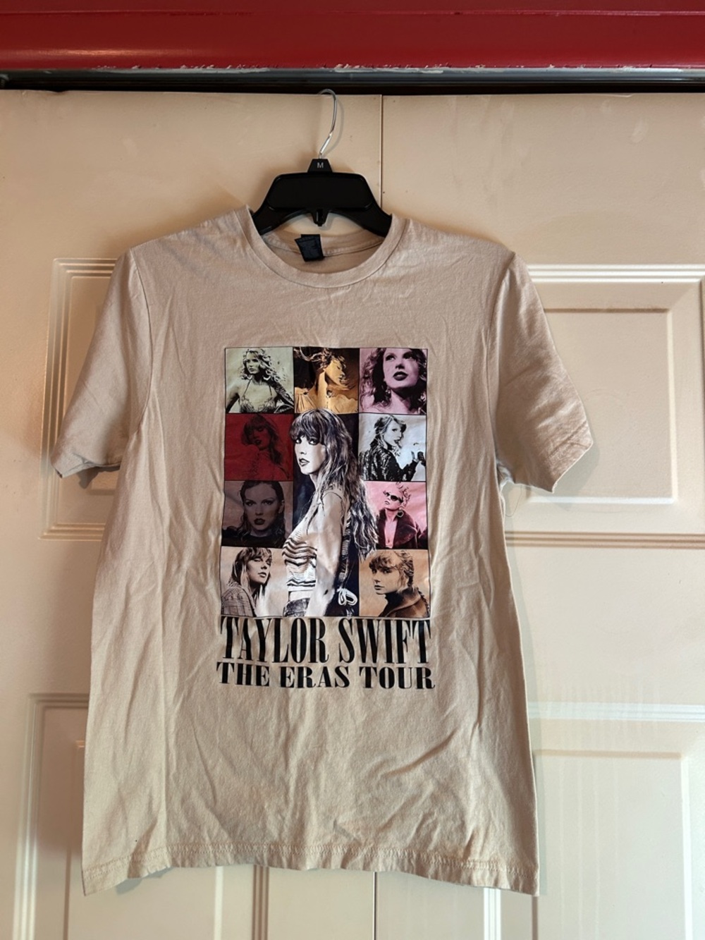 Gildan Taylor Swift Eras Tour Beige Graphic Tee